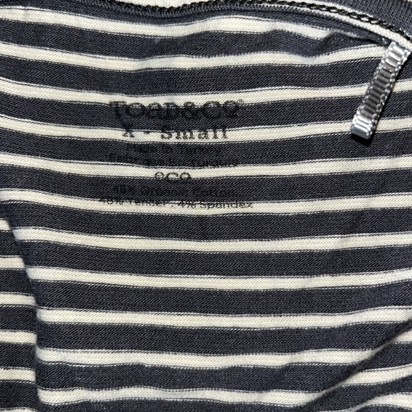 Toad & Co Tamaya Striped Tunic Top - Picture 9 of 10